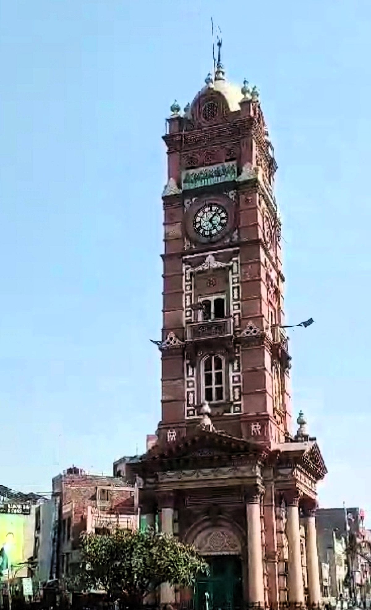 Faisalabad Clock Tower (Ghanta Ghar) — historic view